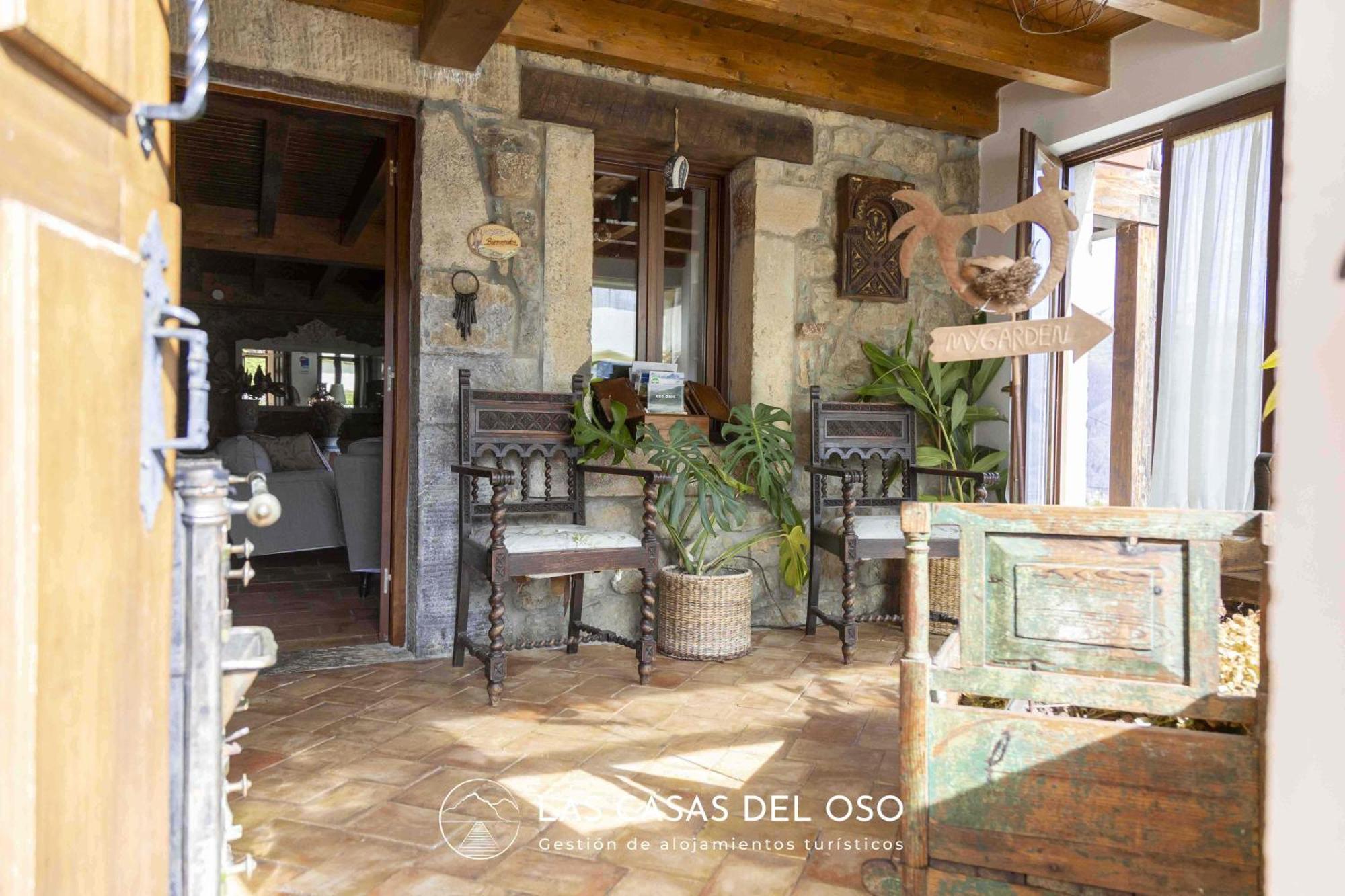 El Mirador De San Trocaya - Las Casas Del Oso Villamarcel エクステリア 写真