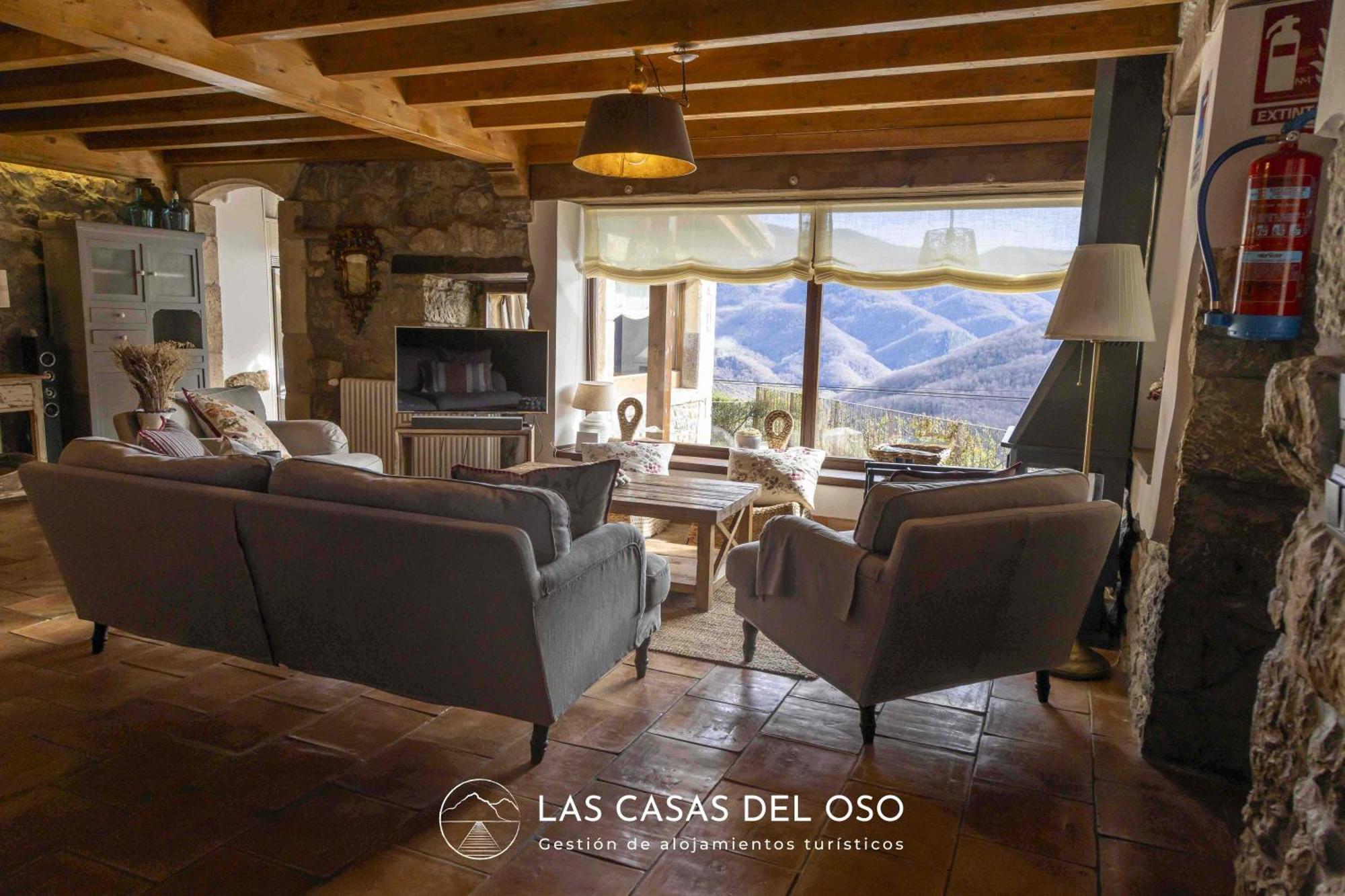 El Mirador De San Trocaya - Las Casas Del Oso Villamarcel エクステリア 写真