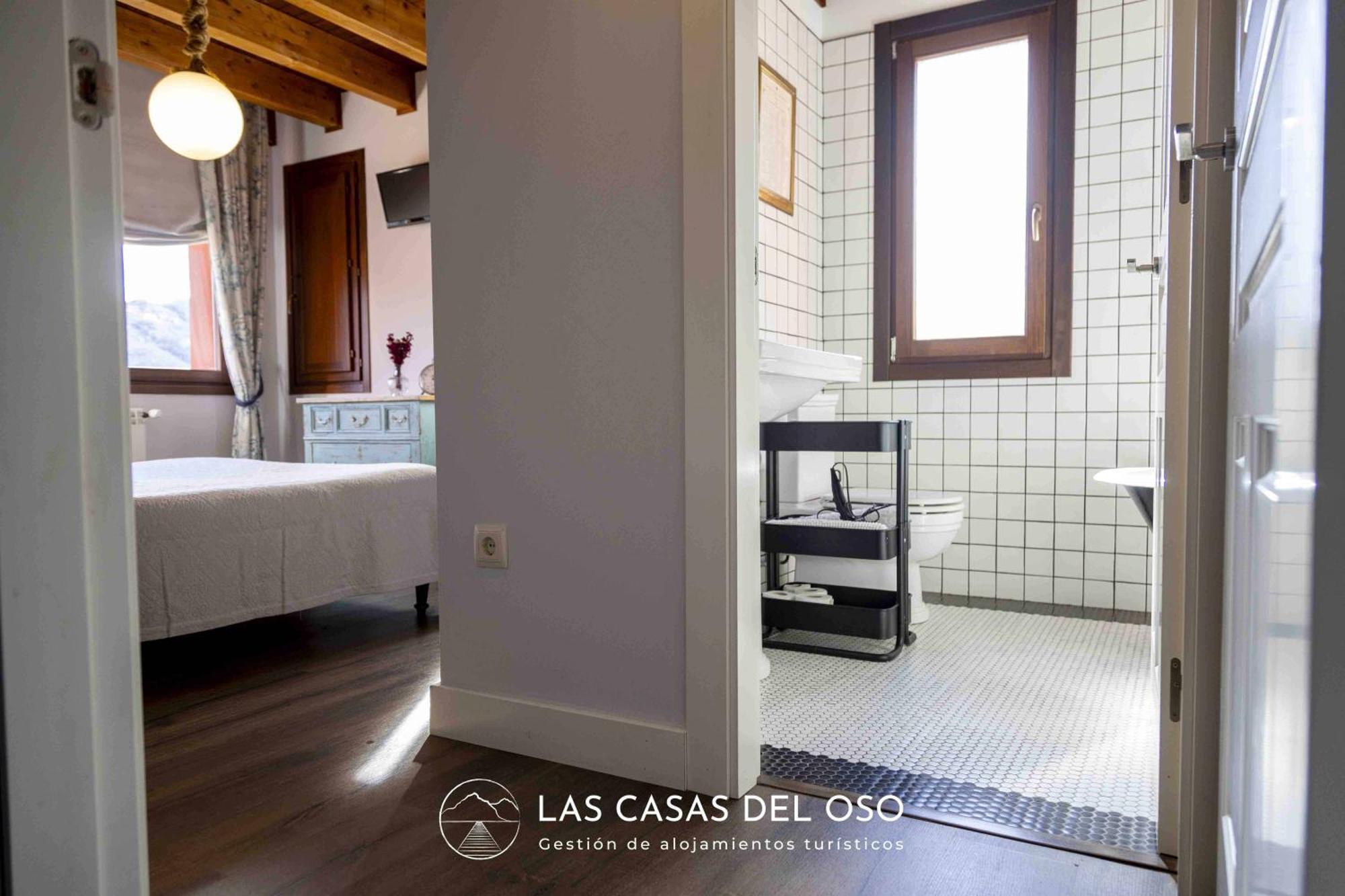 El Mirador De San Trocaya - Las Casas Del Oso Villamarcel エクステリア 写真